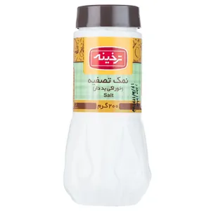 نمک تصفیه ترخینه مقدار 200 گرم