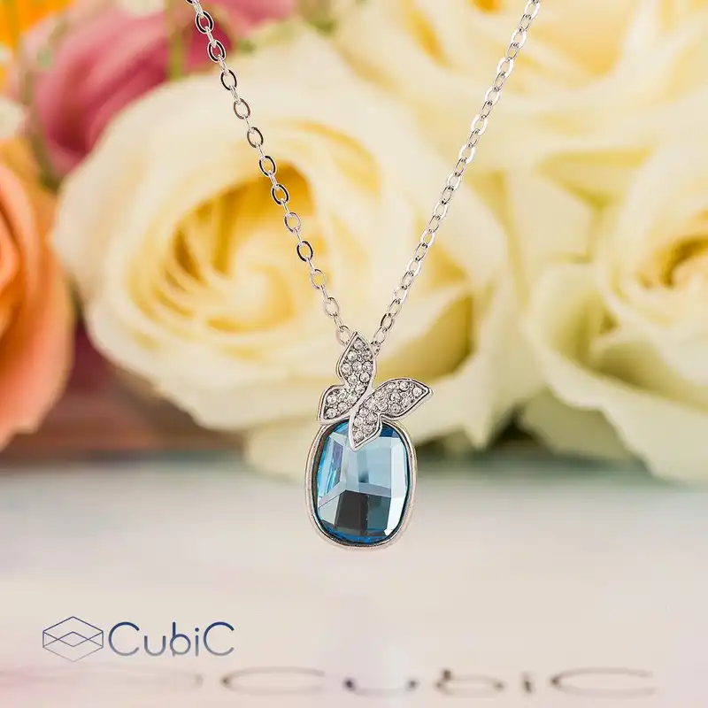گردنبند زنانه کوبیک مدل QN-56923
