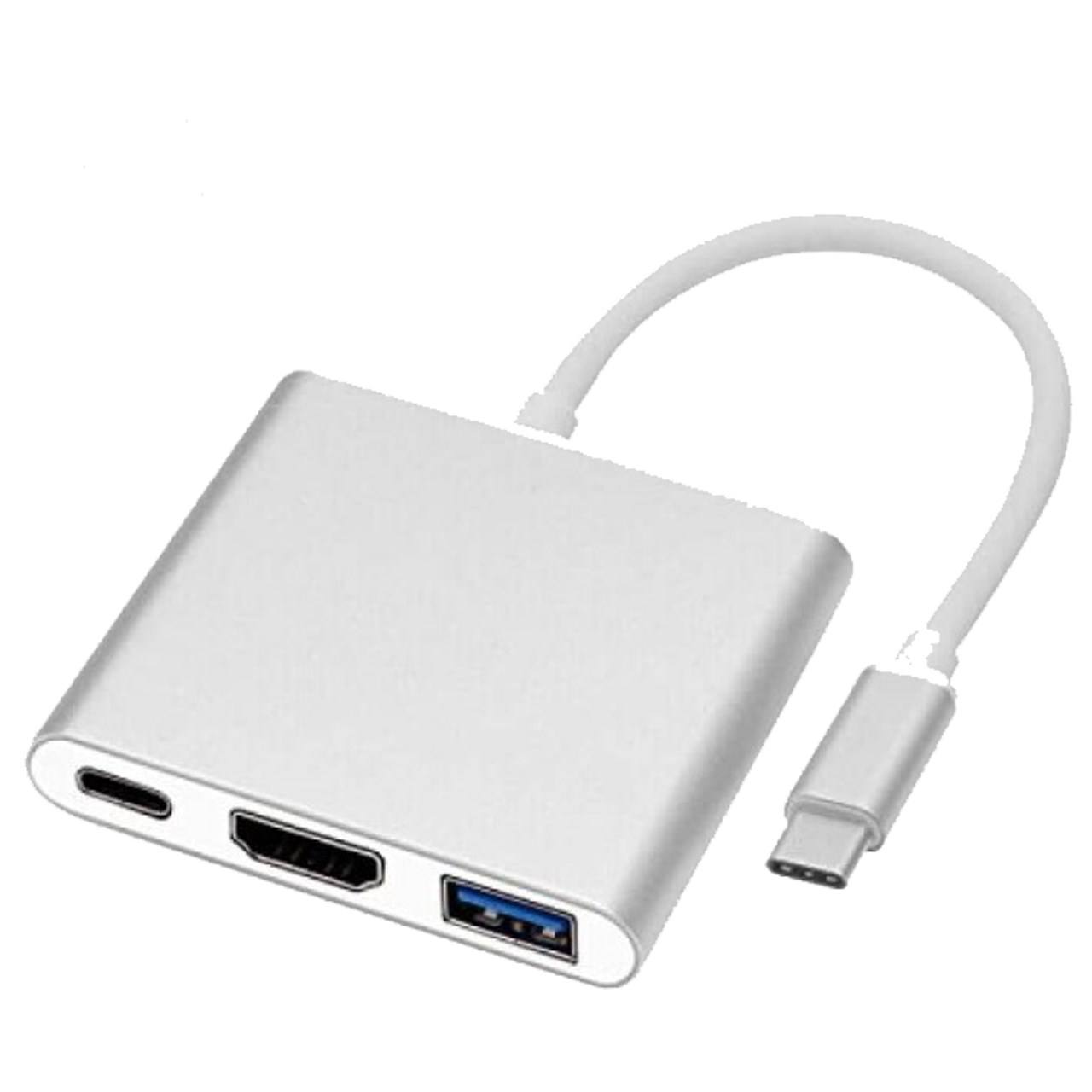 مبدل USB-C به USB-C/HDMI/USB مدل MN