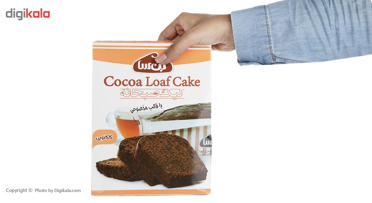 پودر کیک صبحانه کاکائویی بن سا مقدار 420 گرم