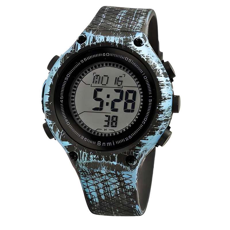 ساعت مچی دیجیتال بنمی مدل آبرنگی 01