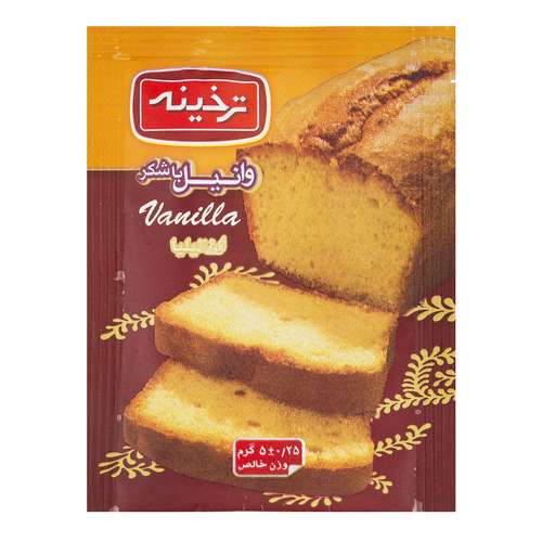 وانیل با شکر ترخینه مقدار 5 گرم