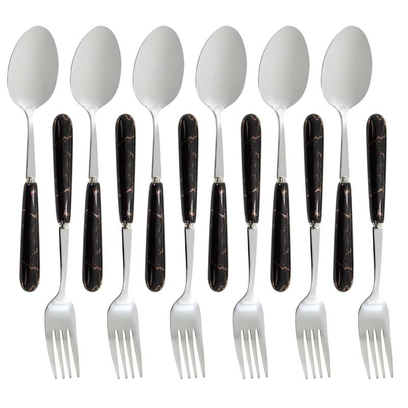 ست قاشق چنگال 12 پارچه مدل SEM041