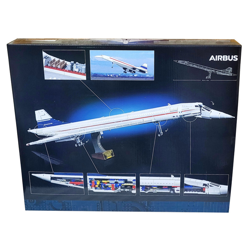 ساختنی طرح جت مسافربری ایرباس کانکورد مدل Concorde کد 88015