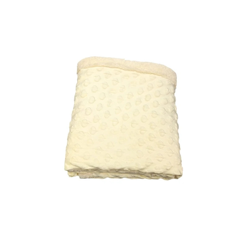 پتو دو لایه 1 نفره مدل کریستال قلبی سایز 220x160 سانتی‌متر