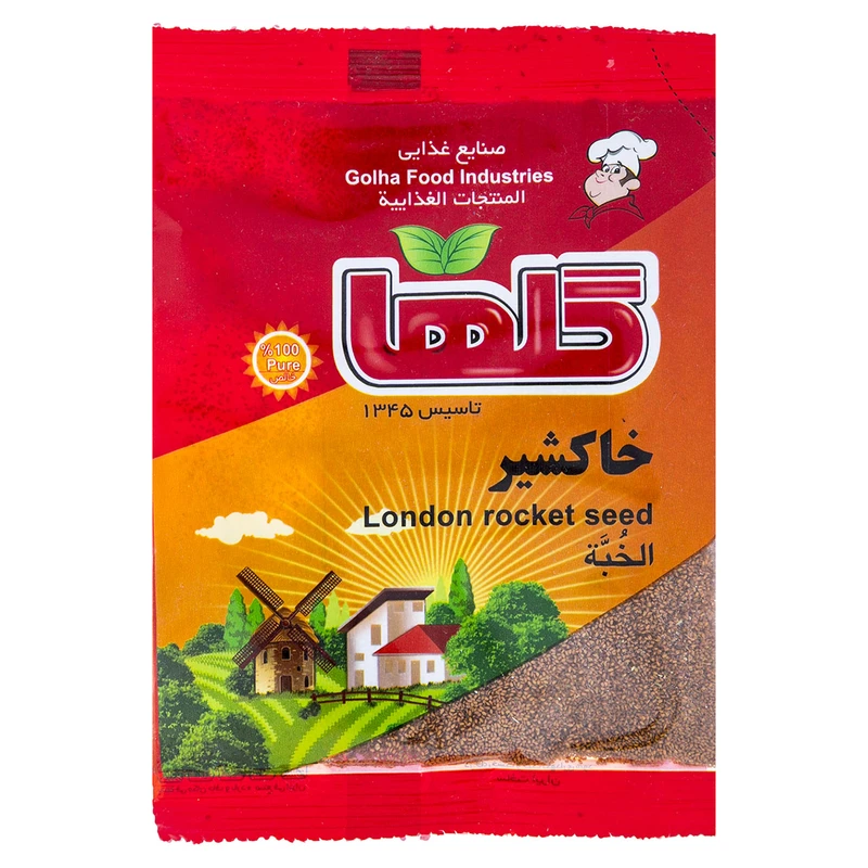 خاکشیر گلها مقدار 45 گرم
