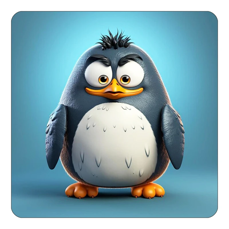 مگنت کاکتی طرح حیوانات کارتونی مدل mp27597