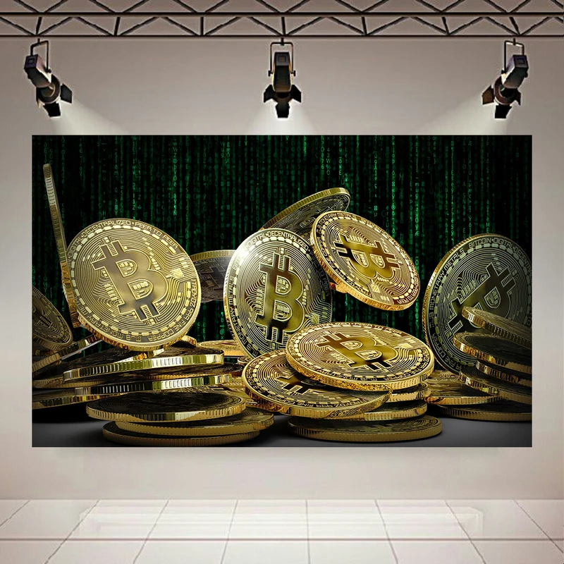 تابلو بوم طرح BITCOIN مدل اقتصاد کد PD130186