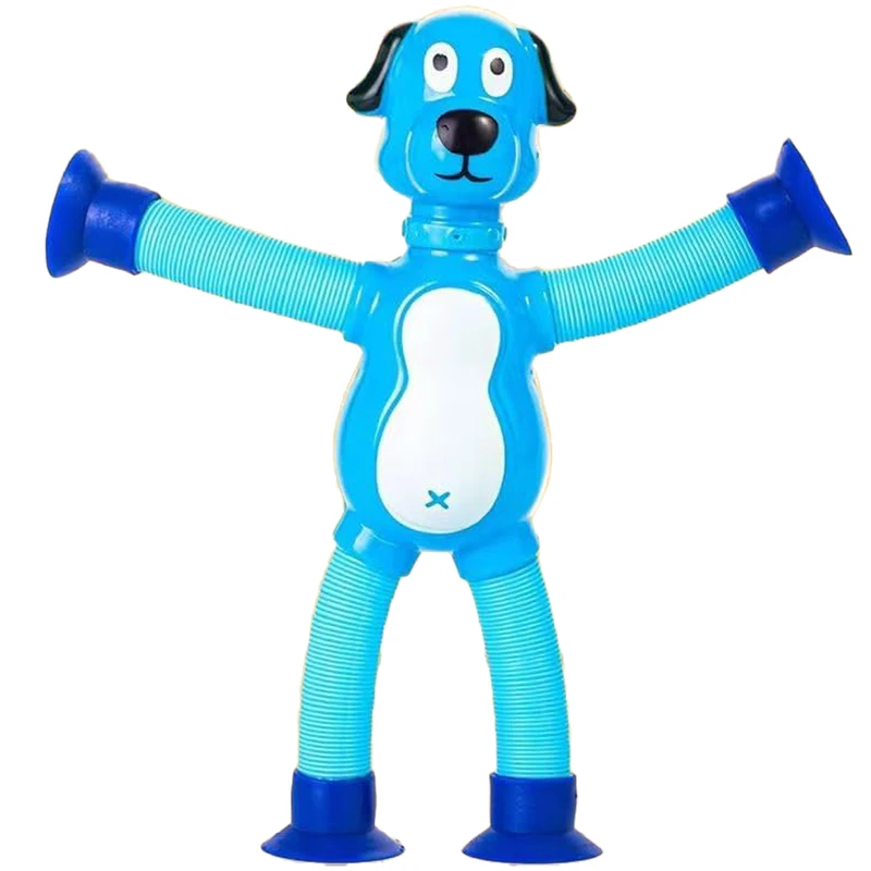 اسباب بازی سمید مدل ساکشن تلسکوپی خرطومی طرح سگ چسبونکی