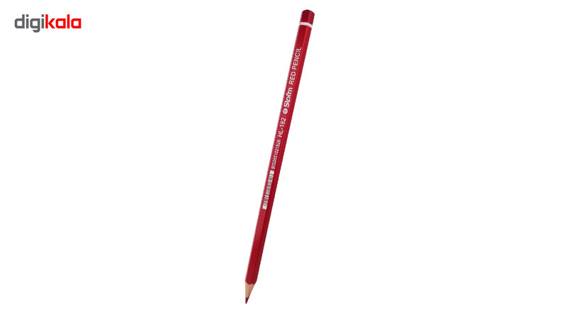 مداد قرمز استورم كد 25010006 بسته 12 عددي