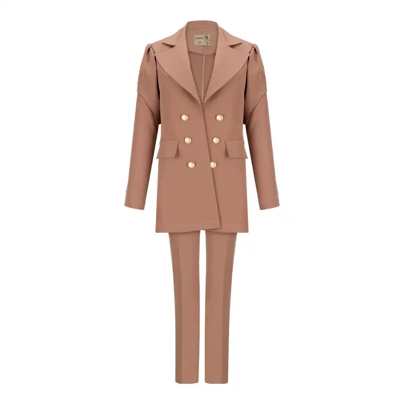 مانتو و شلوار زنانه السانا مدل ریرا کد 138407