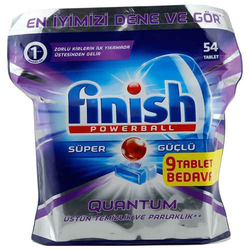 قرص ماشین ظرفشویی فینیش مدل Quantum بسته 54 عددی