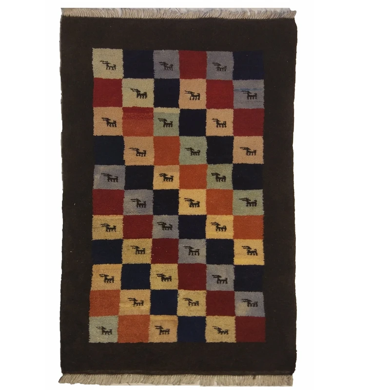 گبه دستبافت یک متری نرمین کسا کد NKP.Z 161