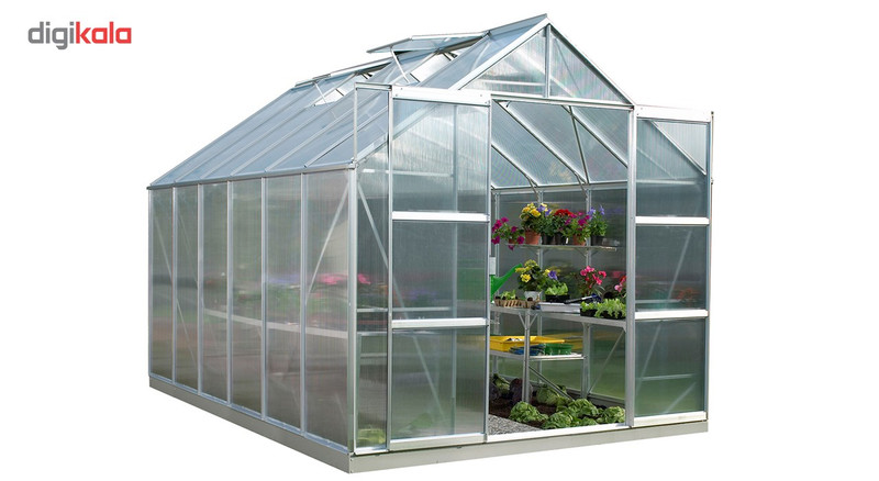 گلخانه پیش ساخته خانه سبز مدل فلورا D46
