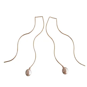 گوشواره طلا 18عیار گالری طلای کانیار مدل M764