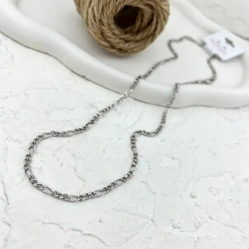 زنجیر زنانه ژوپینگ مدل فیگارو کد N4789