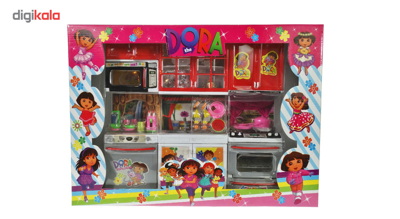ست آشپزخانه اسباب بازی مدل دورا Ak345