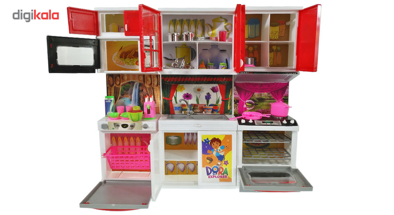 ست آشپزخانه اسباب بازی مدل دورا Ak345
