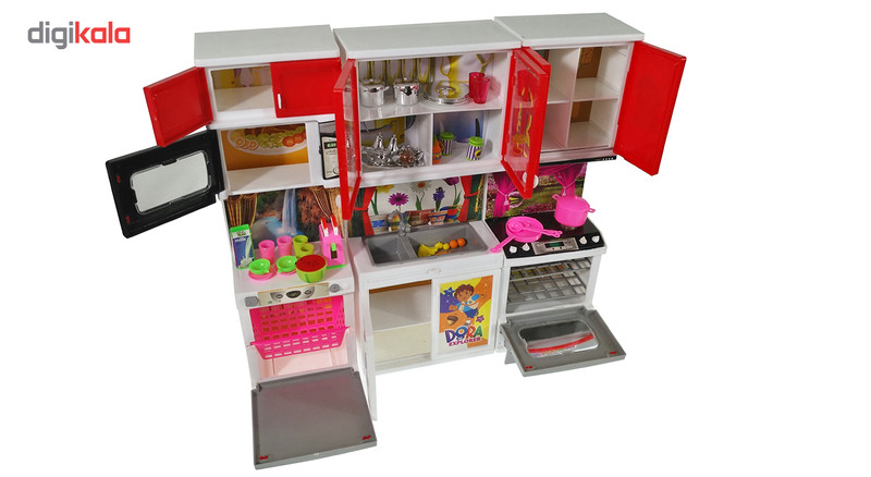 ست آشپزخانه اسباب بازی مدل دورا Ak345