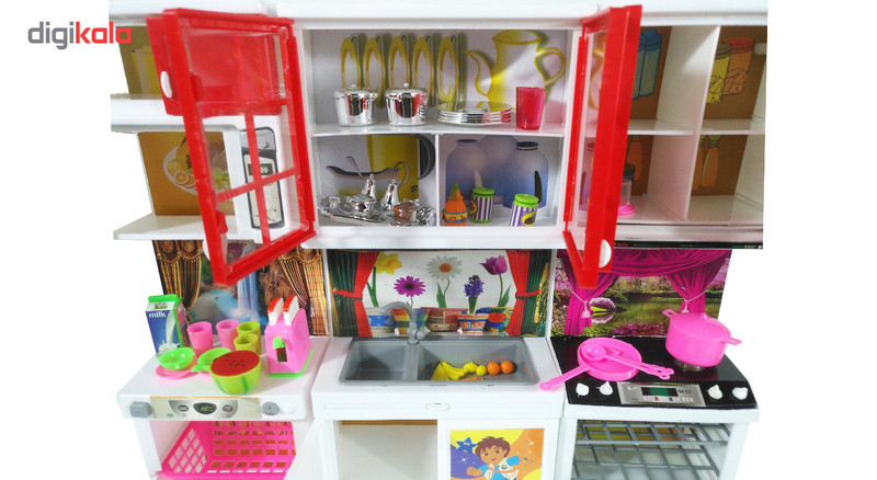 ست آشپزخانه اسباب بازی مدل دورا Ak345