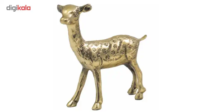 مجسمه برنجی گوزن ماده مدل 1040
