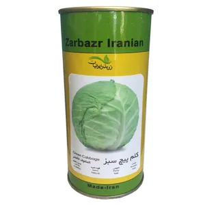 بذر کلم پیچ سبز زر بذر ایرانیان قوطی 1000 عددی مدل GH1000A-25