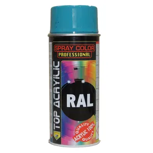 اسپری رنگ آبی فیروزه ای اکوسرویس مدل RALL 5018 حجم 400 میلی لیتر