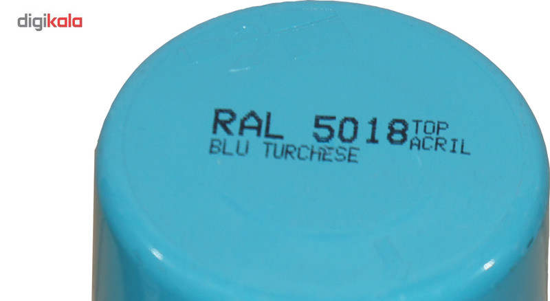اسپری رنگ آبی فیروزه ای اکوسرویس مدل RALL 5018 حجم 400 میلی لیتر اسپری رنگ آبی فیروزه ای اکوسرویس مدل RALL 5018 حجم 400 میلی لیتر