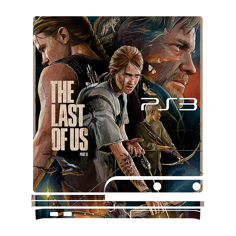 برچسب پلی استیشن 3 اسلیم توییجین وموییجین مدل last of us 05 مجموعه 6عددی