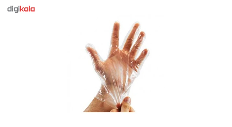 عکس شماره 2 : دستکش یکبار مصرف پوش مدل متوسط بسته 100 عددی