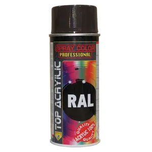 اسپری رنگ قهوه ای سوخته اکوسرویس مدل RALL 8019 حجم 400 میلی لیتری