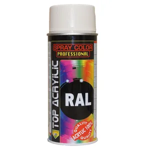 اسپری رنگ کرم سفید اکوسرویس مدل RALL 9001 حجم 400 میلی لیتری