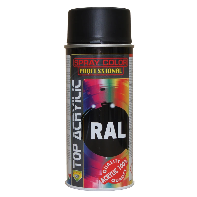 اسپری رنگ مشکی مات اکوسرویس مدل RALL 9005 حجم 400 میلی لیتری