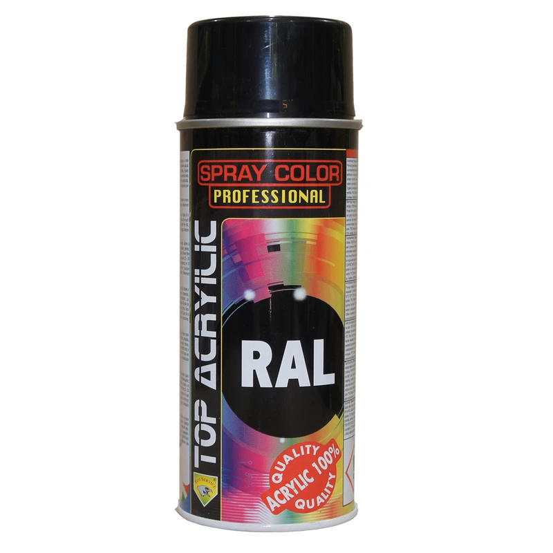 اسپری رنگ مشکی براق اکوسرویس مدل RALL 9005 حجم 400 میلی لیتری