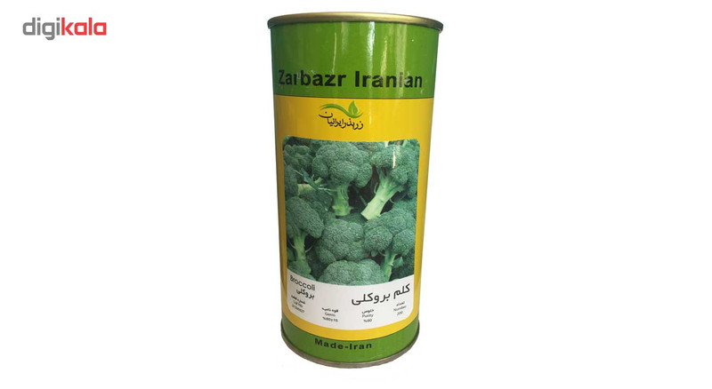 بذر کلم بروکلی زر بذر ایرانیان قوطی 200 عددی مدل GH200A-28