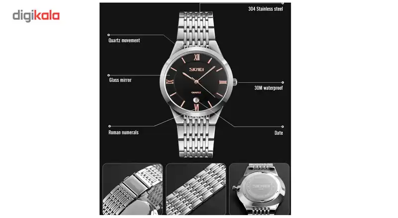 ساعت مچی عقربه ای اسکمی مدل No 9139