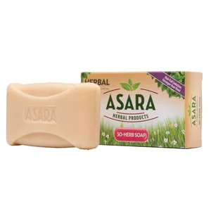 صابون شستشو آسارا مدل 30Herb وزن 100 گرم بسته 12 عددی