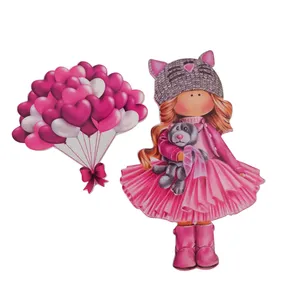 تاپر تزیین کیک مدل عروسک مجموعه دو عددی