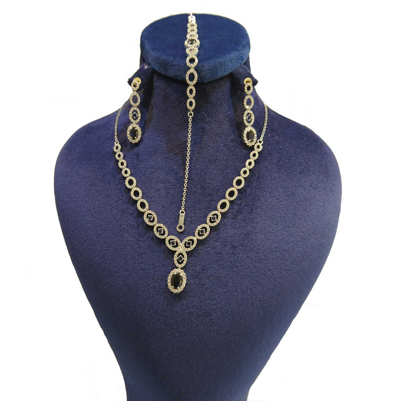 ست طلا 18عیار گالری طلای کانیار مدل M774