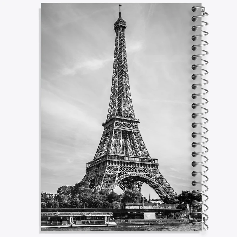 دفتر نت موسیقی 50 برگ خندالو مدل برج ایفل کد F395