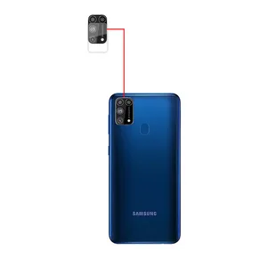 محافظ لنز دوربین مدل PG مناسب برای گوشی موبایل سامسونگ Galaxy M31