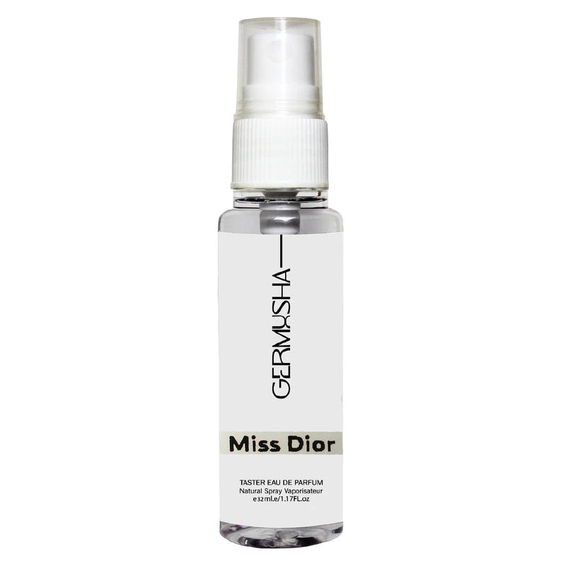 عطر جیبی زنانه گرموشا مدل میس دیور با رایحه شیرین حجم 32 میلی‌لیتر