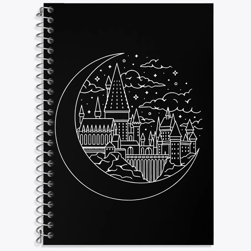 دفتر نت موسیقی 50 برگ خندالو طرح هری پاتر (Harry Potter) کد N5371