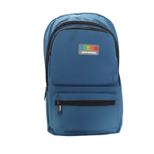 کوله پشتی مدرسه مدل چهار زیپ طرح رنگارنگی کد 007