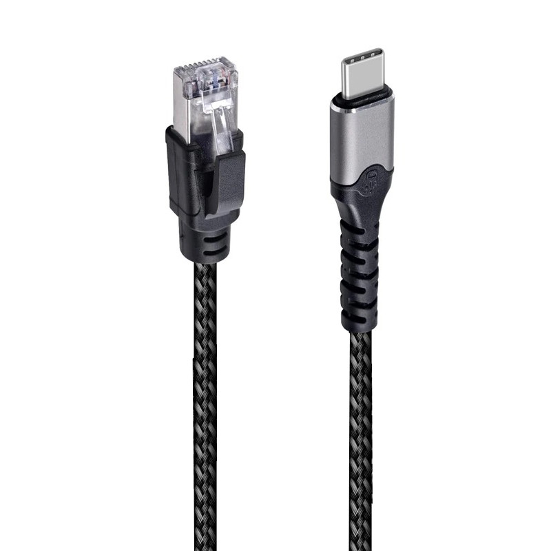کابل تبدیل RJ45 به USB-C دونجی مدل RG-1000 طول 1.2 متر