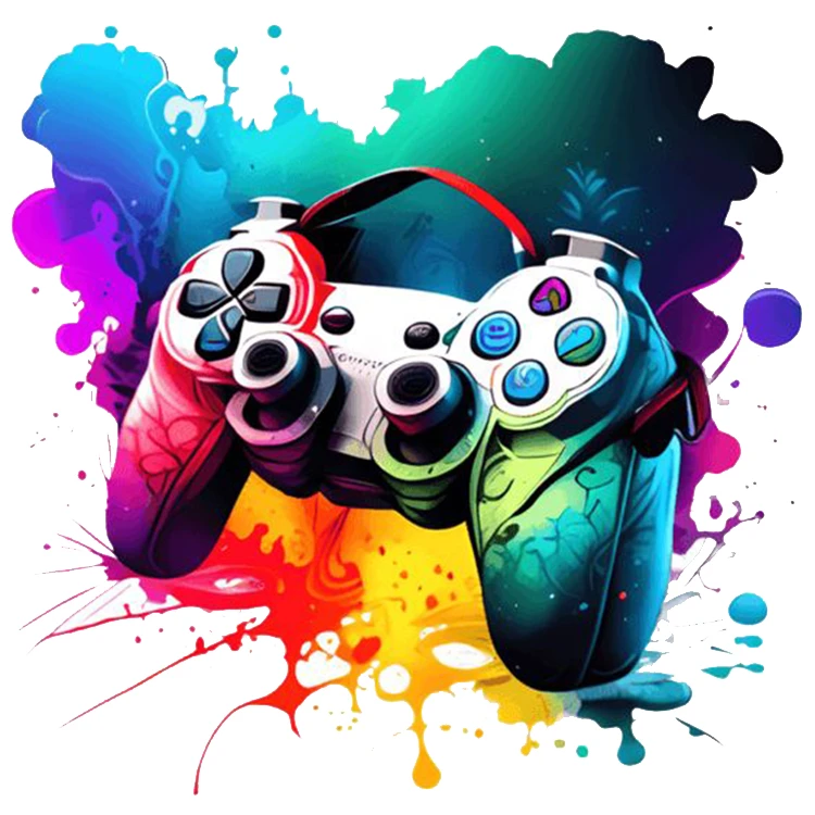 استیکر پارچه و لباس پاد آفرین مدل گیمینگ کد 4369