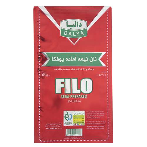 نان نیمه آماده مستطیلی یوفکا دالیا مقدار 500 گرم