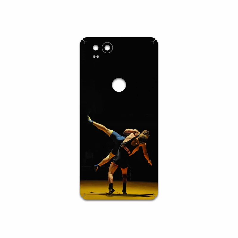 برچسب پوششی ماهوت مدل Wrestling مناسب برای گوشی موبایل گوگل Pixel 2