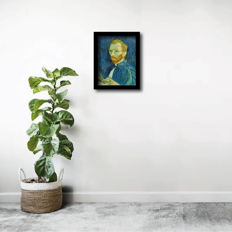 تابلو مدل آثار ونگوگ طرح تصویر چهره ونگوگ 2