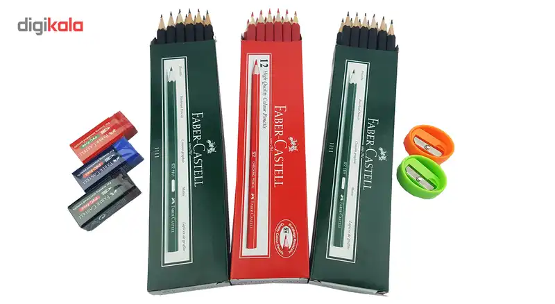 بسته لوازم التحریر فابر کاستل کد 86001